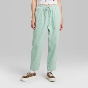 Wild Fable High Rise Draw String Corduroy Pants